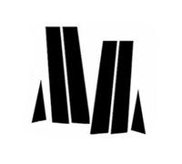 Compatible Avec Toyota Pour Sienna 2002 2003 2004 2005 2006 2007 2008 2009 Autocollant De Garniture De Poteaux De Pilier Voiture Autocollant De Colonne De Fenêtre De Porte Garniture Poteaux Pilier B