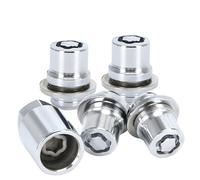 Compatible avec Toyota Pour Solara 04-08, 4 écrous + 1 clé, hauteur 33 mm, jeu d'écrous de roue M12 x 1,5, OE 00276-00900 0027600900 PT27648100 Boulons de Jante