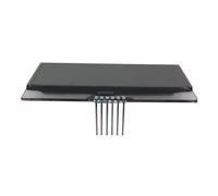 Compatible avec Toyota Yaris 2008-2011 - Tableau de bord avec écran LCD noir - Pièces de rechange pour l'intérieur Voltmètre numérique Testeur de batterie