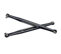 Compatible avec Traxxas 1/5 pour X-MAXX pour WideMaxx 8S 1/6 pour XRT 8S Pièces De Voiture RC 2 Pièces Liens d'orteil en Métal 202,5 mm Lien De Bielle 7897 Bielle RC Voitures