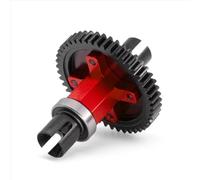 Compatible avec TRAXXAS 4WD 1/8 RC Amélioration Et Modification De La Voiture Pièces Et Accessoires Différentiel Central Assemblé avec Couronne Dentée 46T détachées RC(Red)