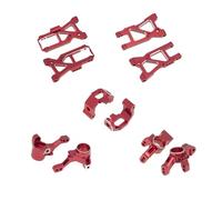 Compatible avec Traxxas pour 4Tec 2.0 3.0 pour VXL 1/10 RC on-Road Car Upgrade Parts Kit De Pièces Métalliques 10 Pièces Bras De Suspension Bras Pièces détachées RC