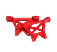 Compatible avec Traxxas pour E-MAXX 1/10 RC Amélioration De La Voiture Accessoires De Modification Pièces Support D'amortisseur Avant détachées RC(Red)