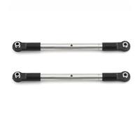 Compatible avec TRAXXAS pour Maxx 2.0 pour WideMaxx 1/10 RC, Pièces De Mise À Niveau De Voiture, Accessoires 2 Pièces, Maillons d'orteil en Métal, Biellette De Liaison Bielle RC Voitures