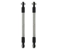 Compatible avec Traxxas pour Maxx 89086-4 RC 1/10 RC Car Upgrade Modification Parts Acier Inoxydable 119 Mm Tringlerie d'orteil Avant Bielle RC