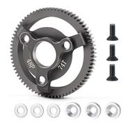 Compatible avec Traxxas pour Slash 2WD pour TSM 2.4G 1/10 RC, Pièces De Mise À Niveau Voiture, Engrenage Droit en Aluminium 48P 74/76/86T, Pignon Transmission RC Maquettes Accessoires