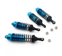Compatible avec Traxxas pour Slash 4x4 4WD 2WD pour Rustler pour VXL 1/10 Pièces De Mise À Niveau pour Voitures Télécommandées Amortisseurs Avant Et Arrière en Aluminium Amortisseur RC(Sky Blue)