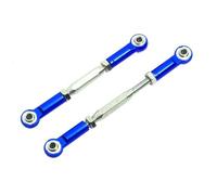 Compatible avec Traxxas pour Slash 4X4 5807 HQ727 2 Pièces en Métal Réglable Tringlerie De Direction Servo Lien Tige De Traction 1/10 RC Voiture Pièces Améliorées Bielle RC Voitures