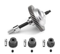 Compatible avec Traxxas pour Slash 4x4 pour Stampede pour Rustler 4x4 Pièces De Mise À Niveau en Métal 6780 Kit Différentiel Central 15 + 17 + 19T Pignon Accessoires Jouets RC