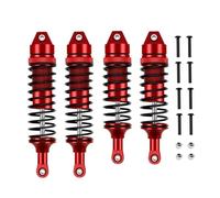 Compatible avec Traxxas pour Slash 4X4 pour VXL 2WD pour Rustler pour Stampede pour Hoss 1/10 RC Pièces De Voiture Amortisseur Avant Et Arrière en Métal Modèles Amortisseurs RC