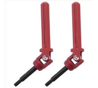 Compatible avec Traxxas pour Slash pour Rustler 4x4 pour VXL HQ727 pour Remo 1/10 Pièces De Rechange Voiture RC 2 Arbres De Transmission Arrière CVD en Nylon Pièces Voiture RC