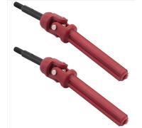 Compatible avec Traxxas pour Slash pour Rustler 4X4 pour VXL HQ727 pour Remo 1/10 Pièces De Voiture Radiocommandée 2 Arbres De Transmission Arrière en Nylon CVD Arbre d'entraînement RC