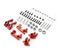 Compatible avec Traxxas pour Slash pour Rustler pour Hoss pour VXL RC Car Upgrade Parts Manivelles De Direction en Métal Drag Link Servo Saver Set Pièces Mise RC