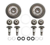 Compatible avec Traxxas pour Slash pour Stampede pour Rustler HQ727 Pièces De Mise À Niveau Voiture RC 1/10 Ensemble D'engrenages Sortie Différentiel en Métal 4x4 RC Jouets Améliorations