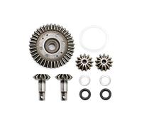 Compatible avec Traxxas pour Slash pour Stampede pour Rustler HQ727 Pièces De Mise À Niveau Voiture RC 1/10 Ensemble D'engrenages Sortie Différentiel en Métal 4x4 RC Jouets Améliorations