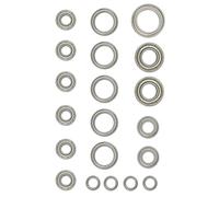 Compatible avec Traxxas pour Slash pour VXL pour LCG pour Stampede Pièces Et Accessoires De Mise À Niveau Voiture Télécommandée Kit De 21 Roulements À Billes Pièces Voiture RC