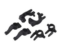 Compatible avec Traxxas pour Slash pour VXL pour Remo pour Hobby 9EMO 1/10 Pièces Détachées Voiture RC 6 Blocs Direction Avant Pivot Direction Et Fusée D'essieu Arrière Pièces Voiture RC