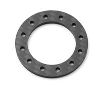 Compatible avec Traxxas pour Summit pour Revo pour E-revo 1/10 RC Pièces De Mise À Niveau De Voiture Motif en Fiber De Carbone Disque d'embrayage Pantoufle 5352R 5352X Accessoires Jouets RC