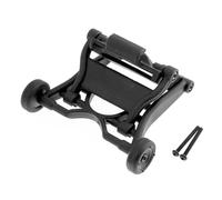 Compatible avec Traxxas pour T-maxx pour E-maxx 1/10 Télécommande Voiture Mise À Niveau Pièces Accessoires De Remplacement Sapre Wheelie Bar Pièces détachées RC(Black)
