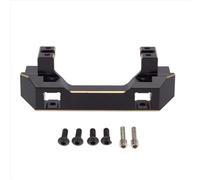 Compatible avec Traxxas pour TRX-4 1/10 Pièces Et Accessoires De Mise À Niveau Voiture À Chenilles Télécommandée, Support De Servo en Laiton Pare-Chocs Avant Pièces Voiture RC