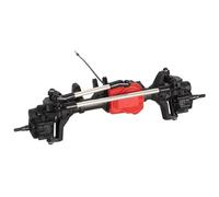 Compatible avec Traxxas pour TRX-4 Pièces De Mise À Niveau D'essieux De Voiture Télécommandée 1/10, Essieux Avant Et Arrière en Métal avec Différentiel T-Lock RC Essieu Avant Arrière