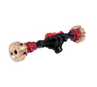 Compatible avec Traxxas pour TRX-4 Voiture sur Chenilles RC 1/10, Pont Avant Et Arrière en Métal, Arbre D'essieu, Accessoires De Mise À Niveau RC RC Essieu Avant Arrière
