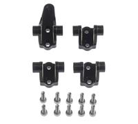 Compatible avec Traxxas pour TRX4 1/10 Pièces Détachées Voiture RC Crawler Essieu Avant Arrière Laiton, Support Inférieur D'amortisseur Biellette Suspension, Béquille Pièces Voiture RC