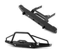 Compatible avec Traxxas pour TRX4 pour Axial pour SCX10 1/10 RC Crawler Pièces De Voiture Accessoires Pare-Chocs Avant Et Arrière en Métal RC Pare-Chocs