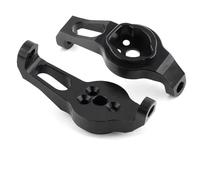 Compatible avec Traxxas pour TRX4 pour TRX-4 1/10 RC Pièces De Voiture sur Chenilles Accessoires 2 Pièces Bloc De Roulette Avant en Métal Support De Moyeu C 8232 Pièces détachées RC(Black)
