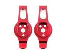 Compatible avec Traxxas pour TRX4 pour TRX-4 1/10 RC Pièces De Voiture sur Chenilles Accessoires 2 Pièces Bloc De Roulette Avant en Métal Support De Moyeu C 8232 Pièces détachées RC(Red)