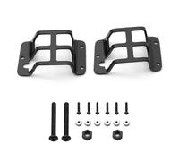 Compatible avec Traxxas pour TRX4 pour TRX-4 G500 pour TRX6 G63 1/10 RC Pièces De Voiture sur Chenilles Couvercle De Protection D'abat-Jour Avant Et Arrière en Métal Pièces Mise RC