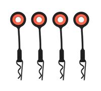 Compatible avec Traxxas pour TRX4 pour UDR pour AXIAL pour SCX10 pour Arrma 1/8 1/10 RC Car 4Pcs Car Body Clip Shell Fixe Boucle Serrure Pièces détachées RC