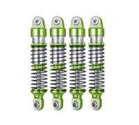 Compatible avec Traxxas pour TRX4M 1/18 Pièces De Mise À Niveau pour Voiture Chenilles RC Accessoires Rechange 4 Amortisseurs Huile en Métal D'Amortisseur Rc