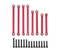 Compatible avec Traxxas pour TRX4M 1/18 RC Voiture sur Chenilles Mises À Niveau Pièces Accessoires 8 Pièces Lien De Suspension en Métal Lien De Suspension 9749 Accessoires Jouets RC