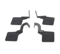 Compatible avec Traxxas pour TRX4M pour Defender 1/18 RC Pièces De Mise À Niveau De Voiture sur Chenilles Accessoires Garde-Boue Avant Et Arrière en Caoutchouc Pièces détachées RC