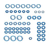 Compatible avec Traxxas pour TRX6 1/10 Pièces De Mise À Niveau De Voiture RC Accessoires De Remplacement Kit De Roulements À Billes Scellés en Caoutchouc 55 Pièces RC Pièces