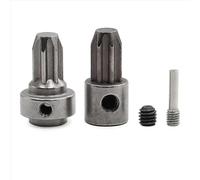 Compatible avec TRAXXAS Slash4wd pour Rustler XO-1 pour Rally 6888/X Accessoires De Mise À Niveau pour Voitures Télécommandées Kit De Têtes D'essieu Avant Et Arrière RC Pièces