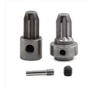 Compatible avec TRAXXAS Slash4wd pour Rustler XO-1 pour Rally 6888/X Accessoires De Mise À Niveau pour Voitures Télécommandées Kit De Têtes D'essieu Avant Et Arrière RC Pièces