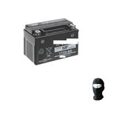 Compatible avec Triumph Bonneville Bobber Black 1200 1200 2018-2019 Batterie YUASA YTX9-BS (FOURNIE SCELLÉE) Batteries 12V / 8AH pour Moto Scooter SPÉCIFICATIONS 152X87X107MM