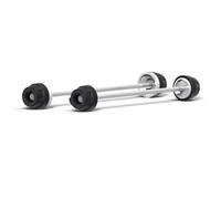 Compatible avec Triumph pour Daytona 660 2024 Cadre Moto Curseurs Anti-Chute Axe Roue Avant Arrière Curseurs Anti-Chute Supports Bagues Culbuteur Sliders Avant Arrière(Front Back)