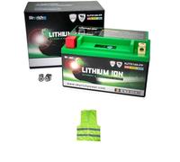 Compatible avec Triumph Scrambler 865 par an 2006 al 2017 Batterie AU Lithium SKYRICH HJTX14H-FP FOURNIE CHARGÉE pour L'UTILISATION Batteries 12V 48WH 240A 150X87X93CM