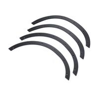 Compatible avec TRX-4 pour Bronco 1/10 RC Car Shell Body Decoration Parts 4Pcs Metal Wheel Eyebrow Mud Fender Flares RC Maquettes Accessoires