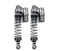 Compatible avec TRX4 pour Axial SCX10 90046 D90 KM2 Y05 1/10 RC Track Vehicle Parts 1 Paire D'amortisseurs Piggyback Télécommandés en Métal RC Voiture Amortisseurs