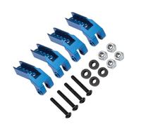 Compatible avec TRX4 pour Defender 1/10 RC Crawler Car Upgrade Parts Accessories Support D'amortisseur Avant Et Arrière Réglable en Alliage Pièces Voiture RC
