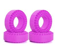 Compatible avec TRX4 pour SCX10 pour Capra 1/10 RC, Pièces De Mise À Niveau De Voiture, Accessoires 1.9 Pouces, Gel De Silice Souple, Anti-Mousse, Pneus 105x42mm Rc Jeu De Pneus