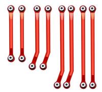 Compatible avec TRX4M K10 pour High 1/18 RC Chenille Voiture Piste Mise À Niveau Pièces Accessoires Châssis en Métal Liens Liaison RC Voiture Biellette Bielle RC Voitures