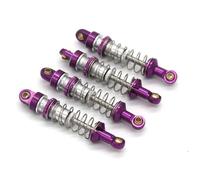 Compatible avec TRX4M pour JJRC C8801 C8808 C8809 AX8560 1/18 Télécommande Voiture Pièces Accessoires Amortisseur Amortisseur RC(Purple)