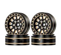 Compatible avec TRX4M pour SCX24 pour Gladiator pour Deadbolt 1.0 Plus, Décalage Négatif en Laiton, Jantes De 3.5mm, Voiture sur Chenilles 1/18 1/24 RC Pneu Caoutchouc RC