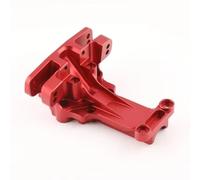 Compatible avec TRXS pour X-Maxx pour XRT 1/5 1/6 RC Pièces D'amélioration Accessoires Couvercle Supérieur Avant en Métal pour Boîte De Différentiel détachées RC(Red)