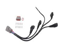 Compatible avec TT 1.8 l L4 Turbo 1999 2000 2001 2002 2003 2004 2005 2006 0347010004 06B998018 Métier à tisser de faisceau de câblage de bobine d'allumage